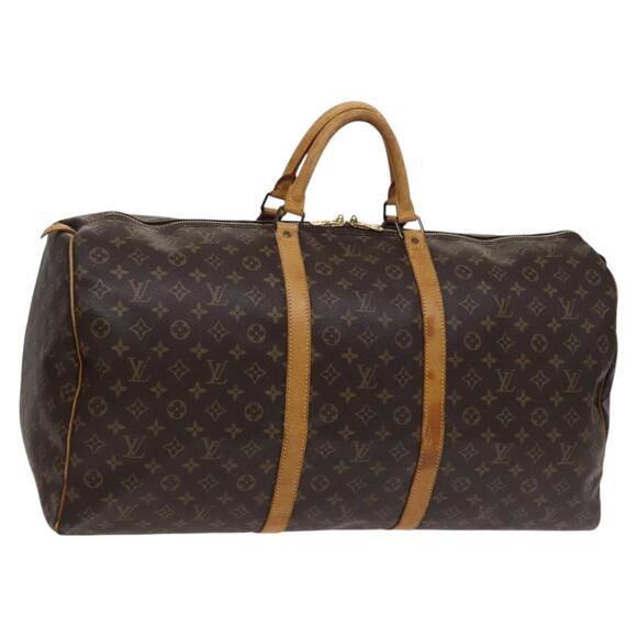 LOUIS VUITTON Monogram Keepall 60 Boston Bag M41422 - Picture 1 of 16